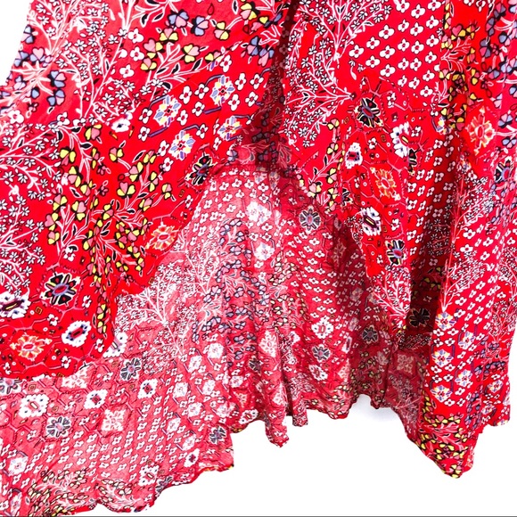 ABEL THE LABEL ATL Lola Red Floral  Dress - Picture 8 of 12